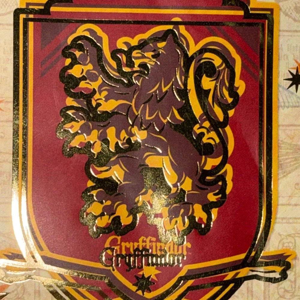 Gryffindor Crest Gift Bag Harry Potter By Hallmark Small 4” x 5”